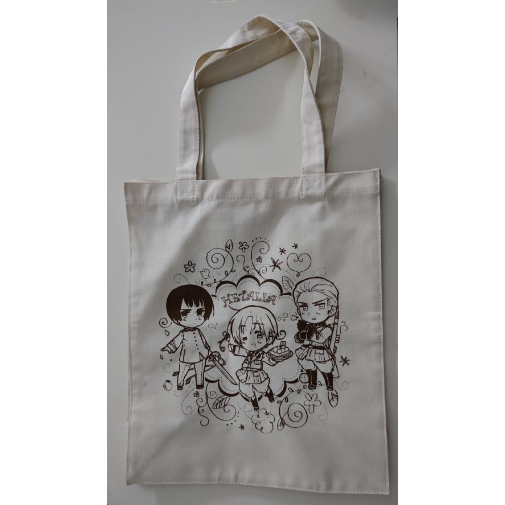 Hetalia Japan Anime Canvas Tote Bag
