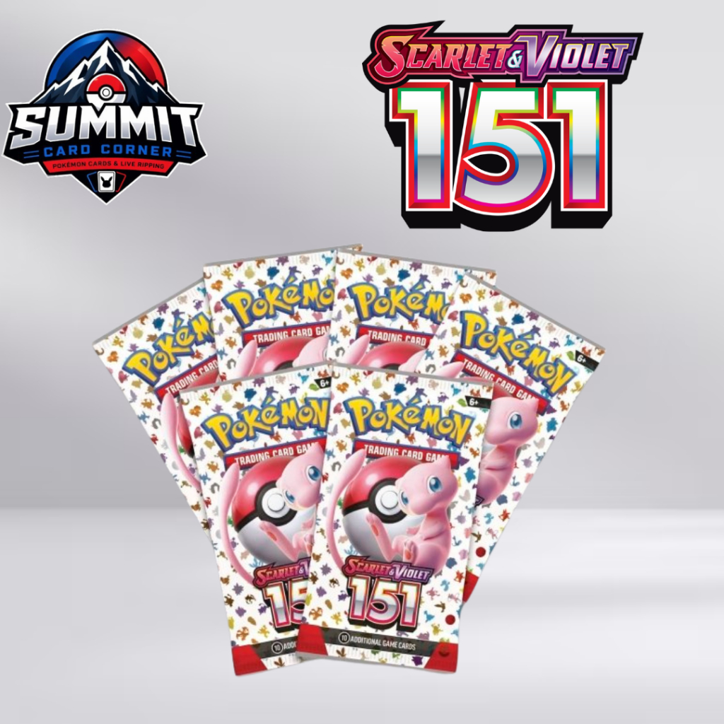 POKEMON TCG : SV 151 ENG [LIVE RIP ] โดย Summit Card Corner