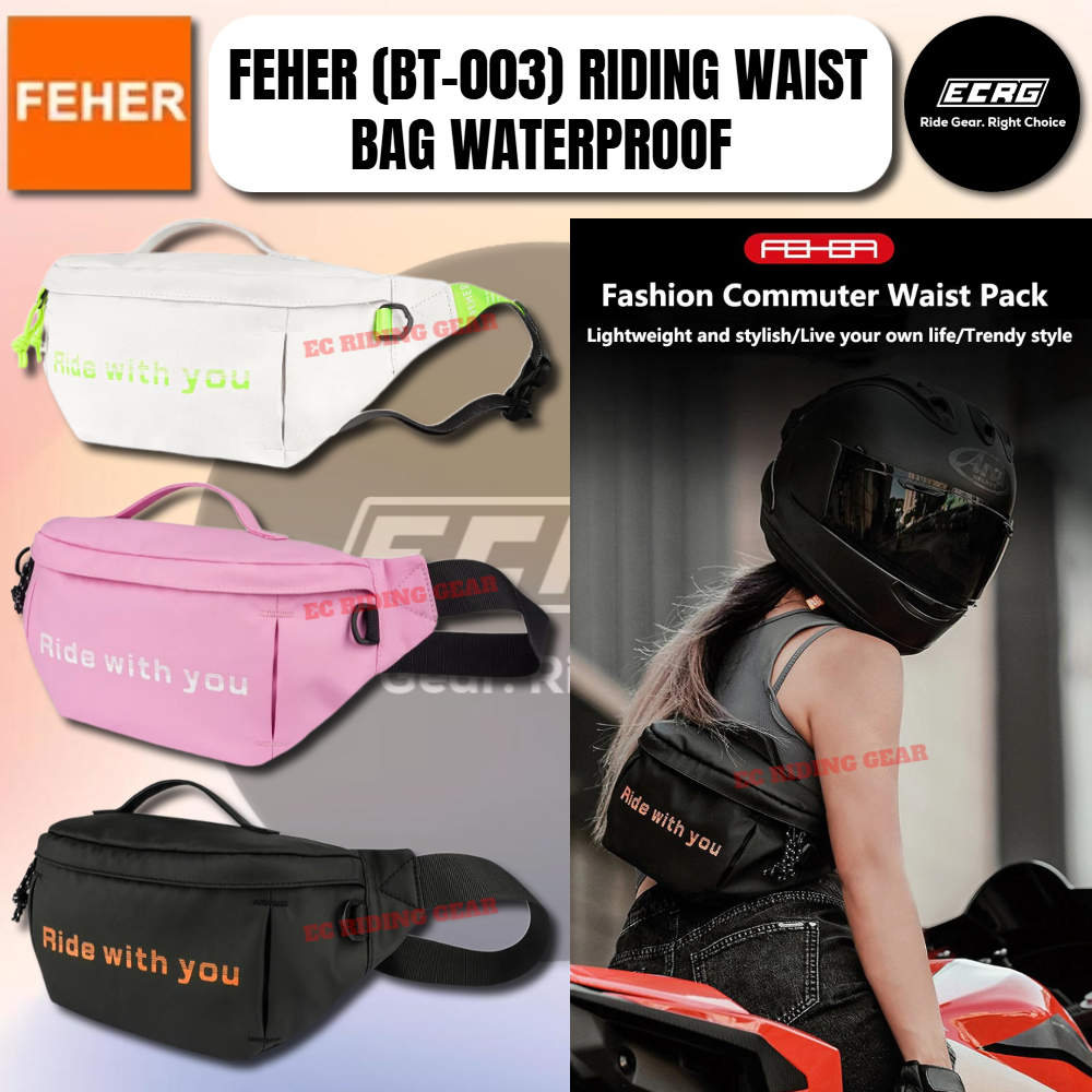 FEHER (BT-003) RIDING WAIST BAG กันน้ํา UNISEX