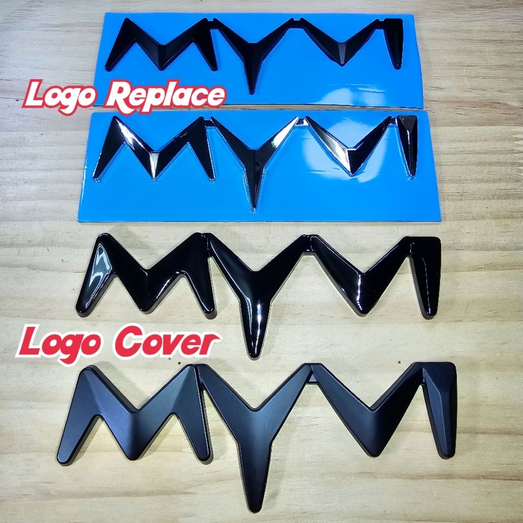 Perodua Myvi 3 Emblem Lettermark โลโก้เปลี่ยนโลโก้สติกเกอร์รถยนต์ MYVI 2018 2019 2020 2021 2022 2023