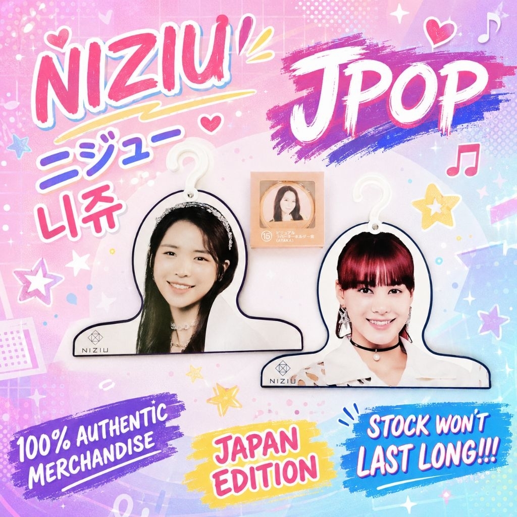 NIZIU : VARIED LINEUP OF MERCHANDISE GOODS [PRICE VARY BY ITEM] MAY26