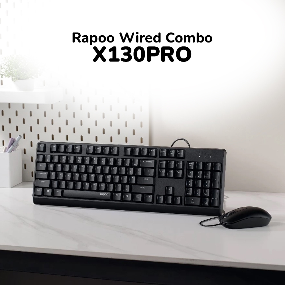 Rapoo X130PRO Wired Combo (12295)