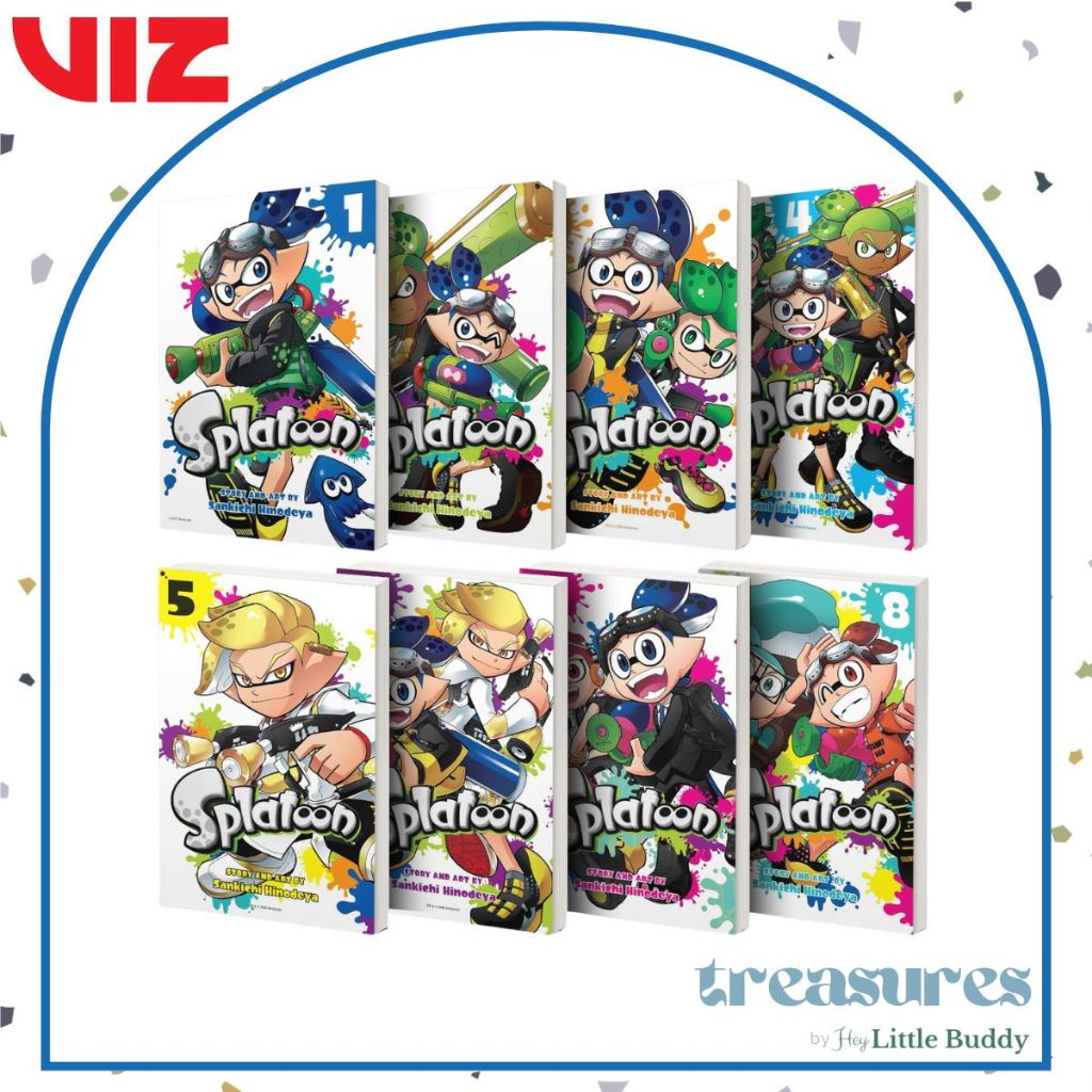 Splatoon Comic Manga Vol 1 - 16 Viz Media Sankichi Hinodeya