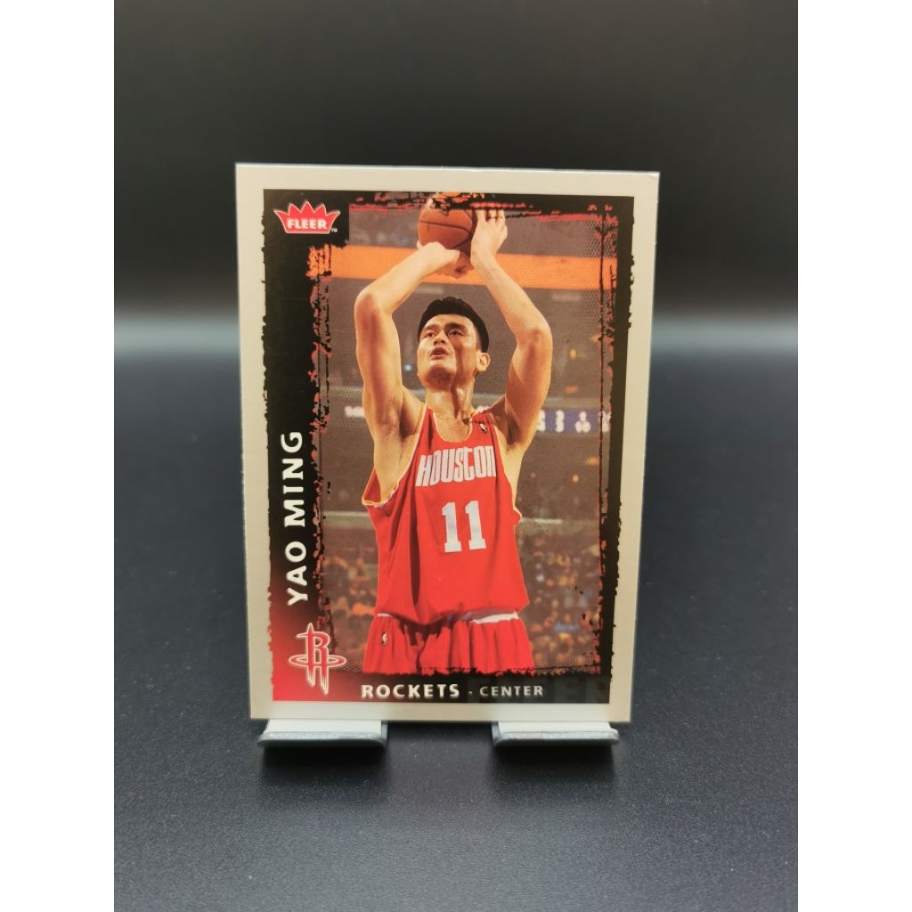 การ์ด nba 2008-09 Fleer YAO MING