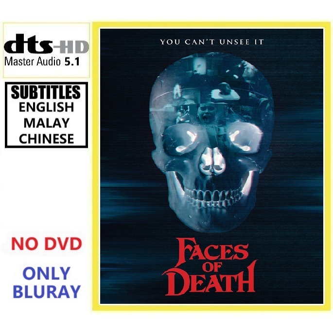 F838 Faces Of Death (2026) Horror - Bluray