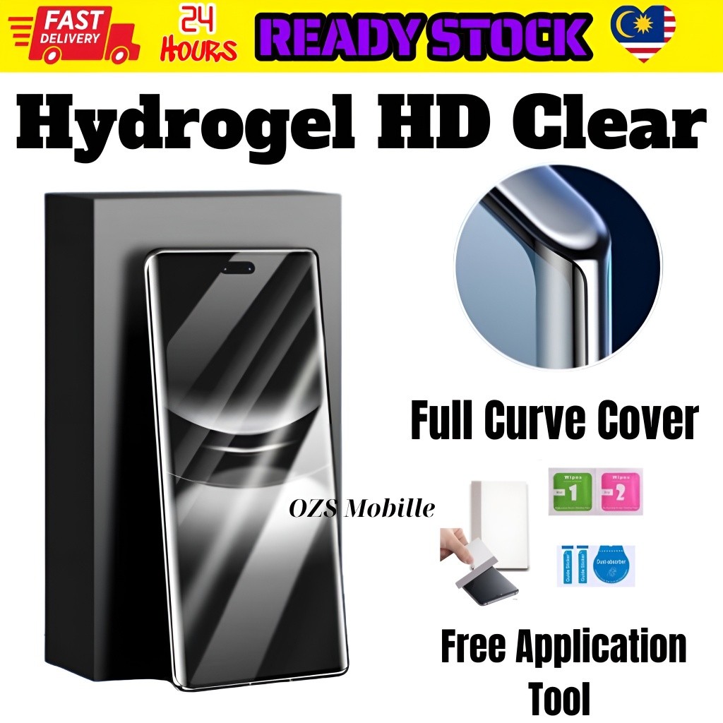 Honor X5b Plus X5d X5d Plus X7d X9c สมาร์ท X9d hydrogel hd clear โทรศัพท์ป้องกันหน้าจอ curve ฟิล์มไฮ