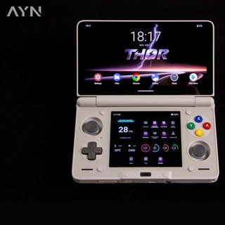(🇲🇾Ready Stock) AYN THOR PRO VERSION 12+256GB Handheld Gaming Console Dual Screen Snapdragon 8gen2 Oled Dual Screen
