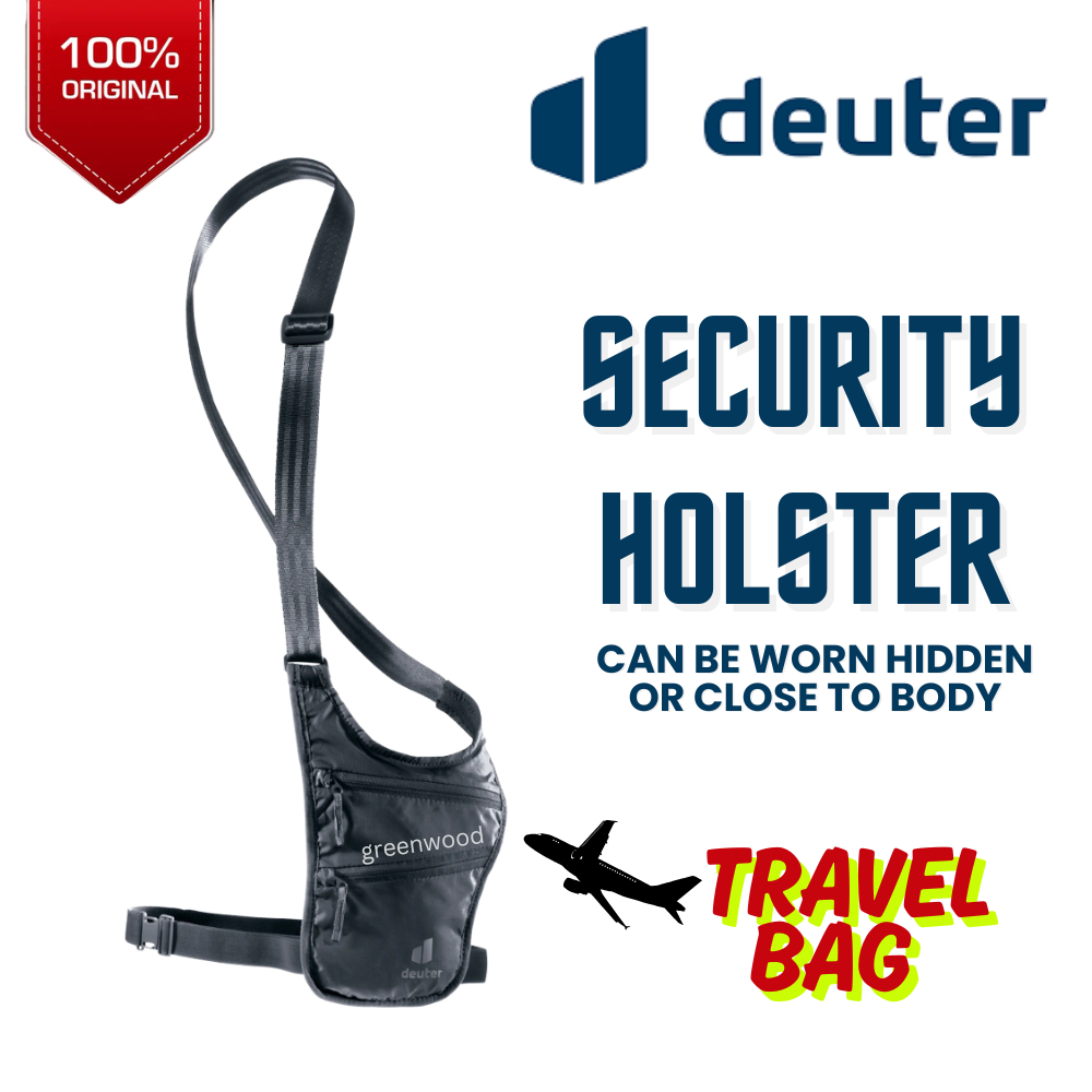 DEUTER Security Money Holster Pouch [Deuter, กระเป๋ารักษาความปลอดภัยสําหรับเดินทาง, กระเป๋าซ่อน]