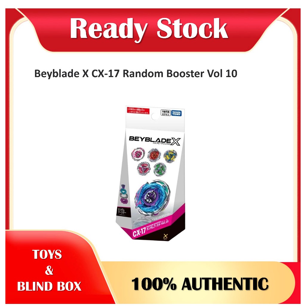 Beyblade X CX-17 Random Booster Vol 10