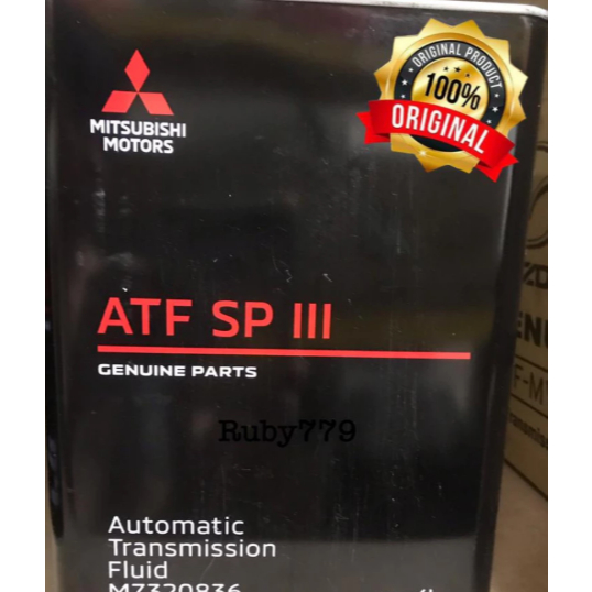MITSUBISHI ATF SPIII 4L MZ320836 TRITON VGT 2015~ KL3T 2.5 ATF PA AUTO ทรานซิสเตอร์ FLUID 4 ลิตร