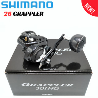 SHIMANO 26 GRAPPLER 301HG / 301XG Jigging Reel [Saltwater Compatible]