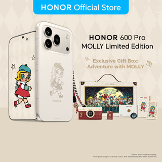 HONOR 600 Pro 5G MOLLY Limited Edition 24(12+12)GB+512GB Smartphone Next-Gen AI Imaging | 7000mAh Battery