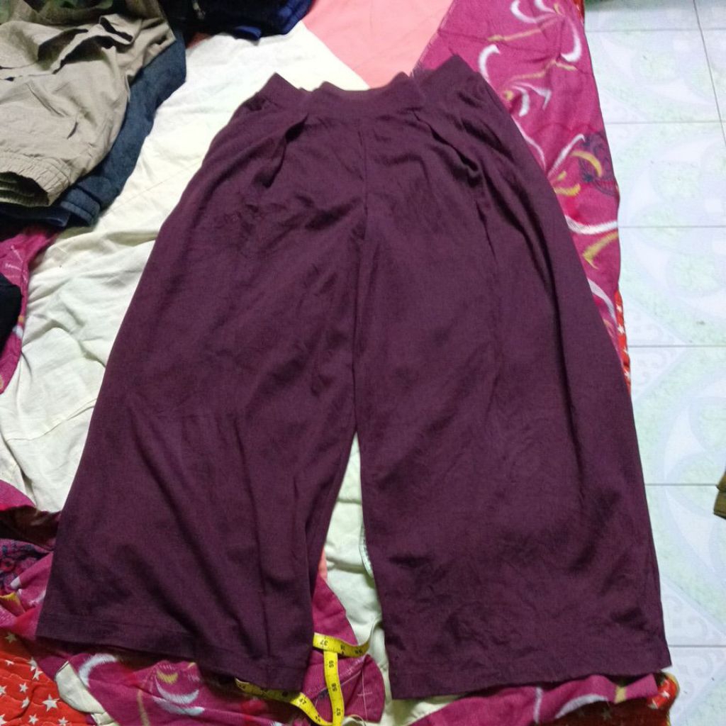WOMEN UNIQLO BAGGY PANT SIZE M 27 34X36 INCH