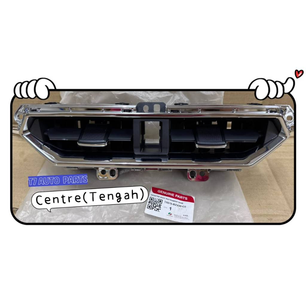 VELOZ FULL SPEC AV ALZA 2022 D27A AIRCOND OUTLET VENT 55650-BZ460-C0 55660-BZ330-C0 55670-BZ400-C0