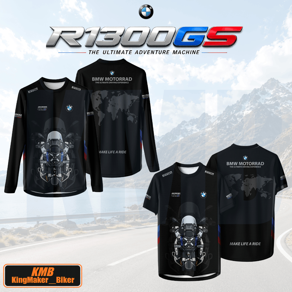 BMW 1300GS sublimation rt1200/rt1250 /gsa1300/gsa gs1200/gs1250/800/900/310/gs1300 ผ้า selasa interl