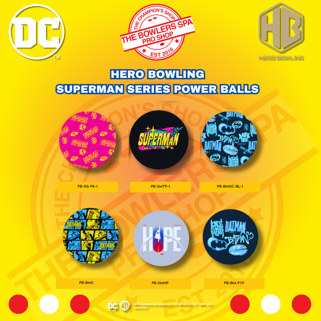 NEW HERO SUPERMAN SERIES POWER BALLS (PUFF BALLS)