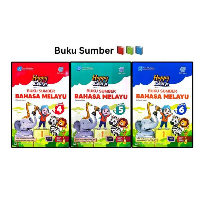 [PAN ASIA] HAPPY LEARN MALAY LANGUAGE SOURCE BOOK