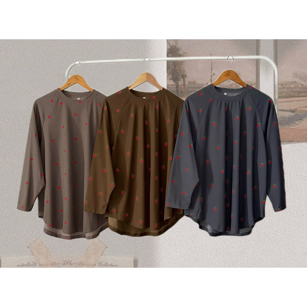 Berries Tee/TShirt Wanita/Women Blouse