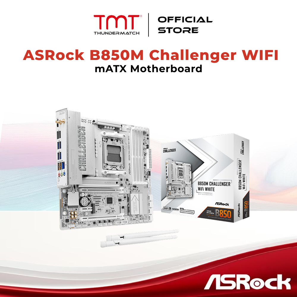 TMT ASRock B850M Challenger WIFI AM5 mATX เมนบอร์ด