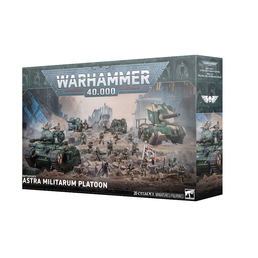 Warhammer 40K Astra Militarum Platoon Battleforce