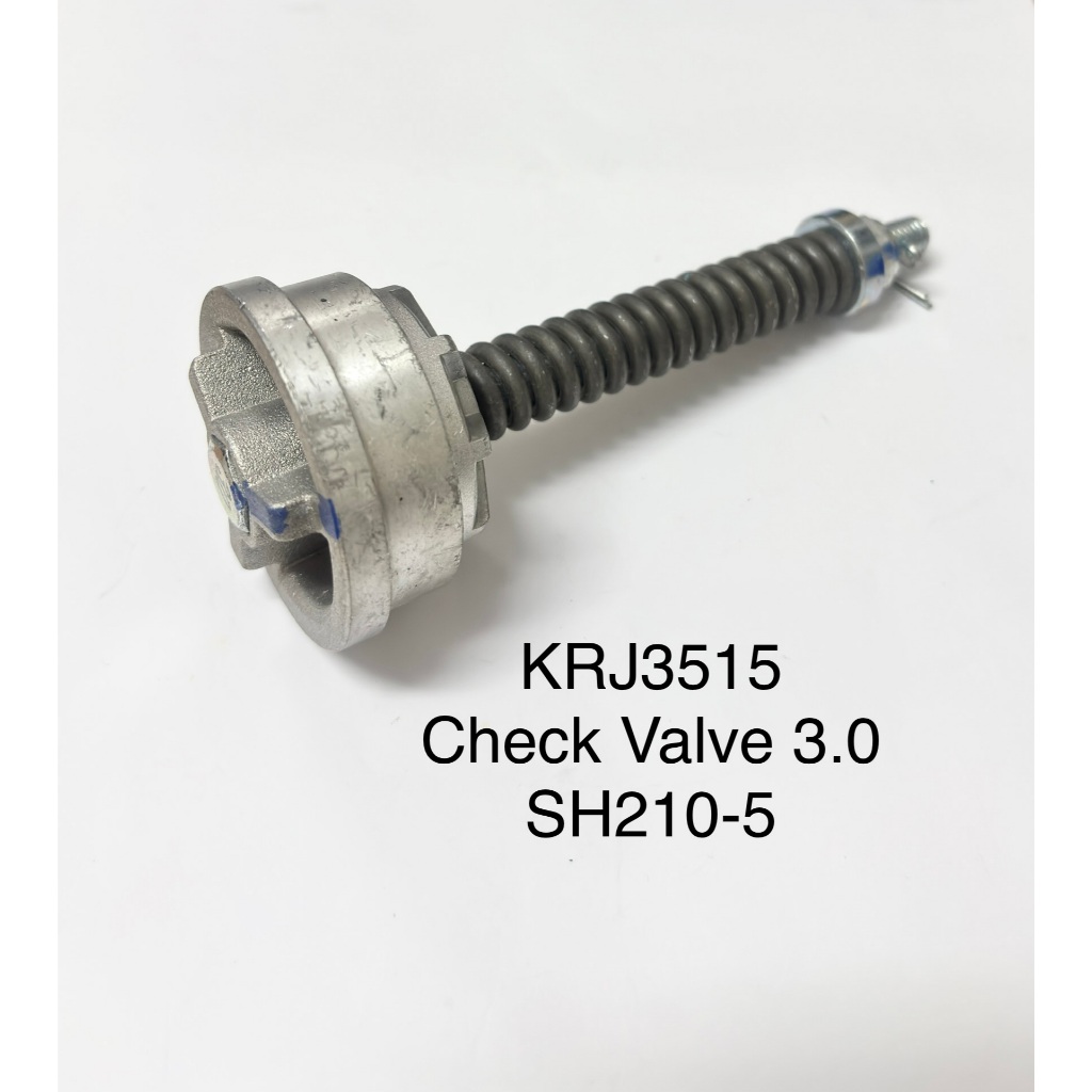 SH210-5 RETURN PIPING ตรวจสอบวาล์ว 3.0 KRJ3515 SH200A5 SH210A5