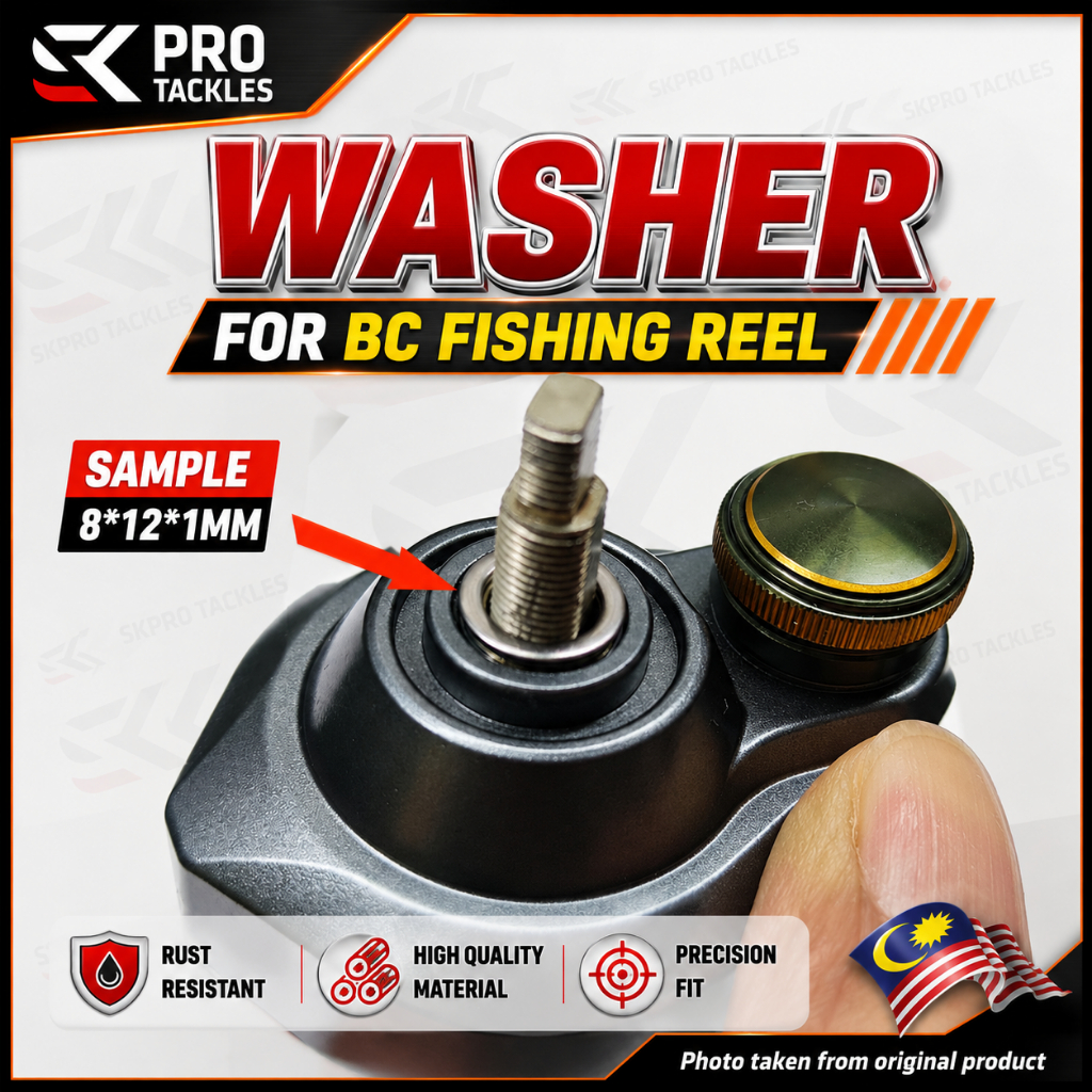 WASHER SPACER สําหรับตกปลา REEL PARTS