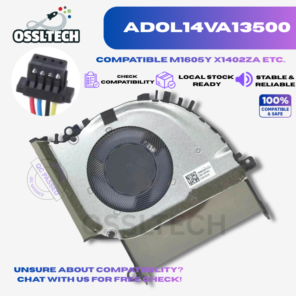 AS Vivobook 16 M1605Y X1402ZA X1502Z X1502ZA X1503ZA X1505ZA X1605EA X1605ZA X1702ZA X1703ZA ADOL14V