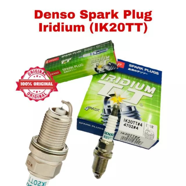 หัวเทียน DENSO IK20TT IRIDIUM (1 ชุด 4 ชิ้น)