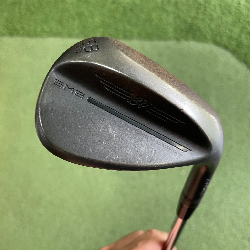 Titleist Vokey SM9 JET BLACK Wedge Used SW - BV105 ไม่มีการตั้งค่า 58-12 Publika 260629-018