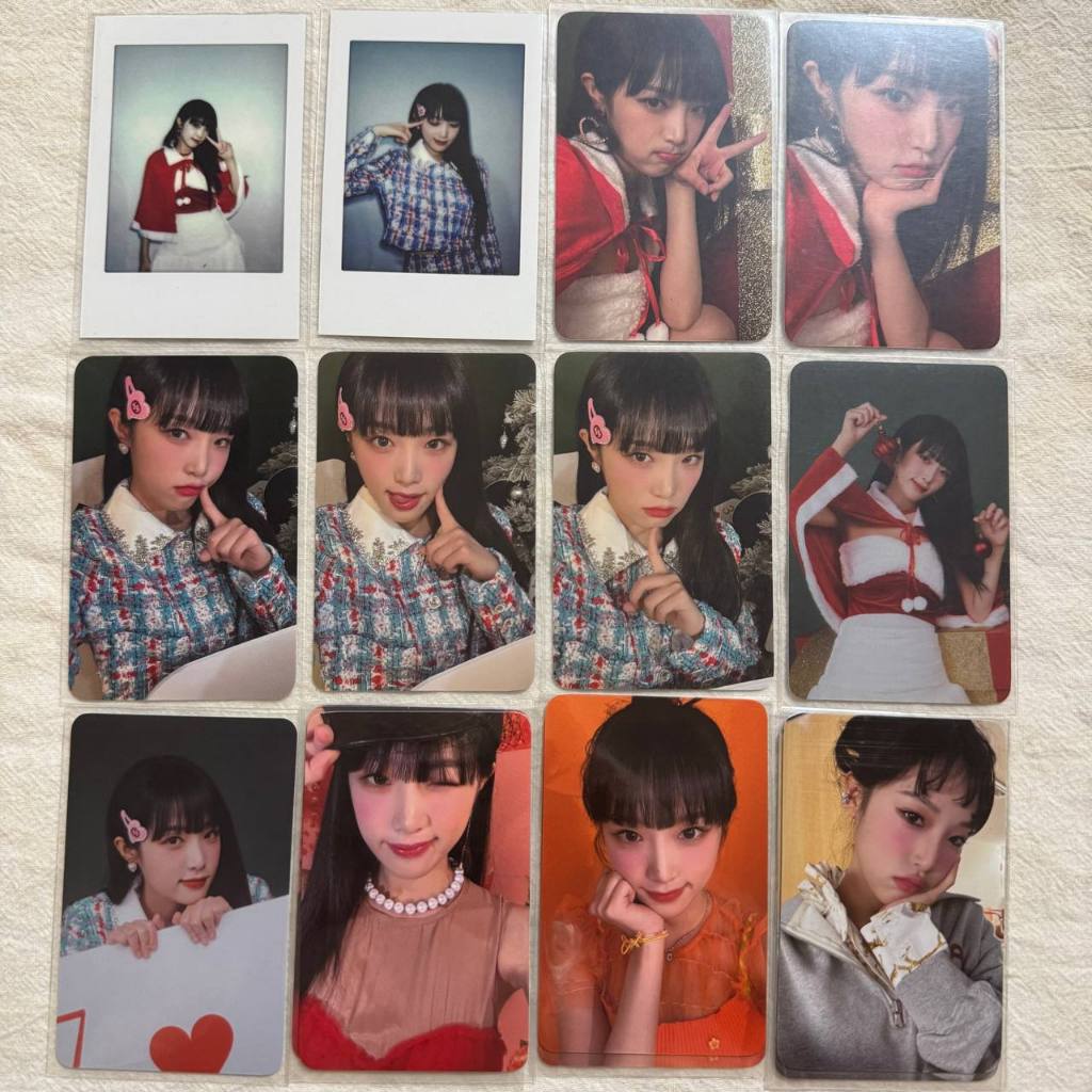 Choi Yena .   MD Yena ในฤดูหนาวการ์ดรูปถ่ายอย่างเป็นทางการ