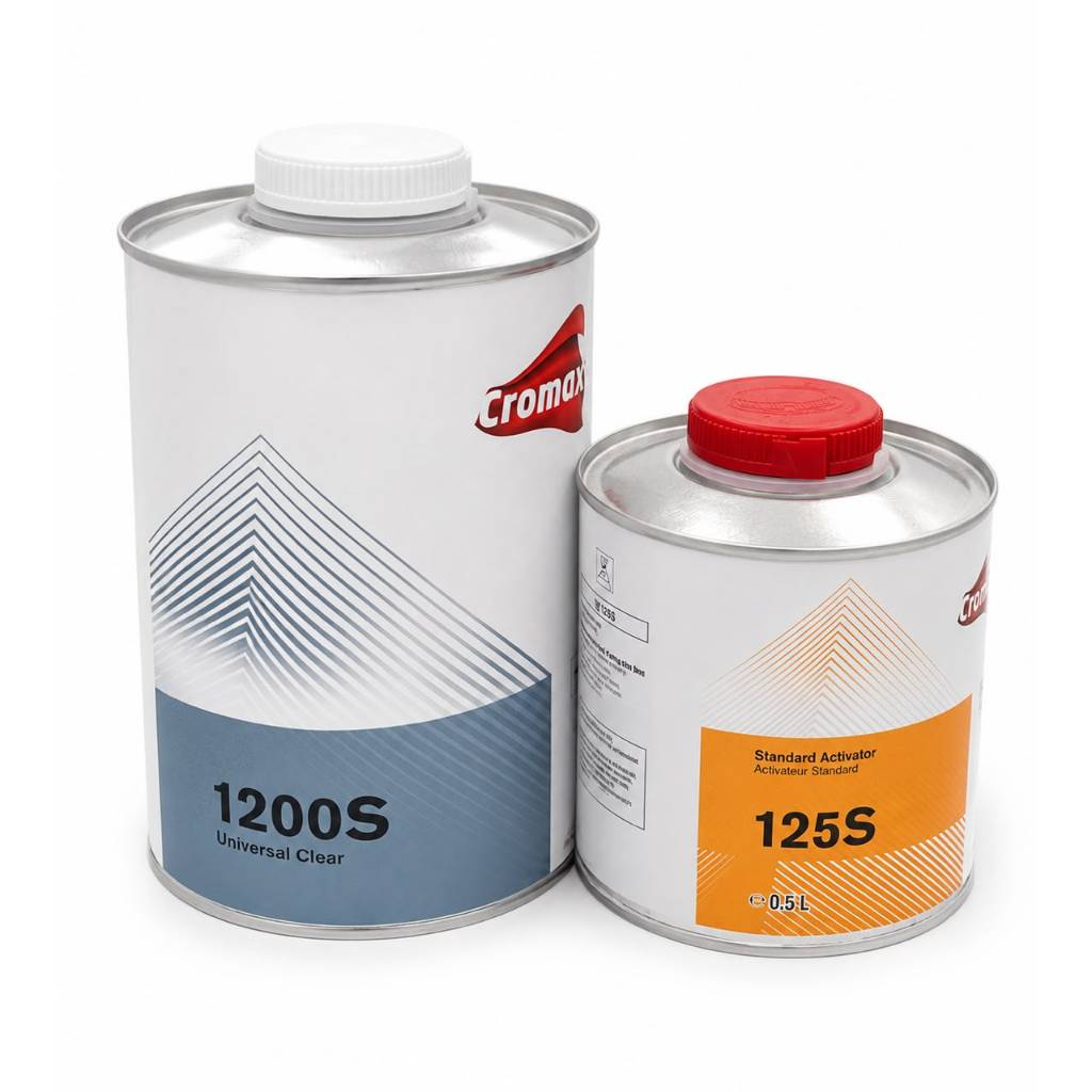 Romax 1200s Universal Clear(1L) + 125S Standard Activator(0.5L)
