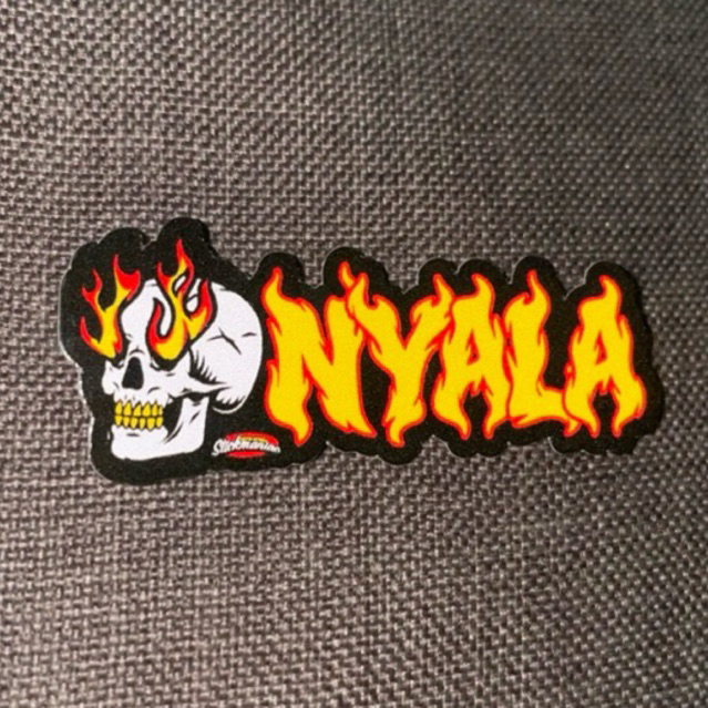R77 สติ๊กเกอร์ Nyala สะท้อนแสง stickmaniac
