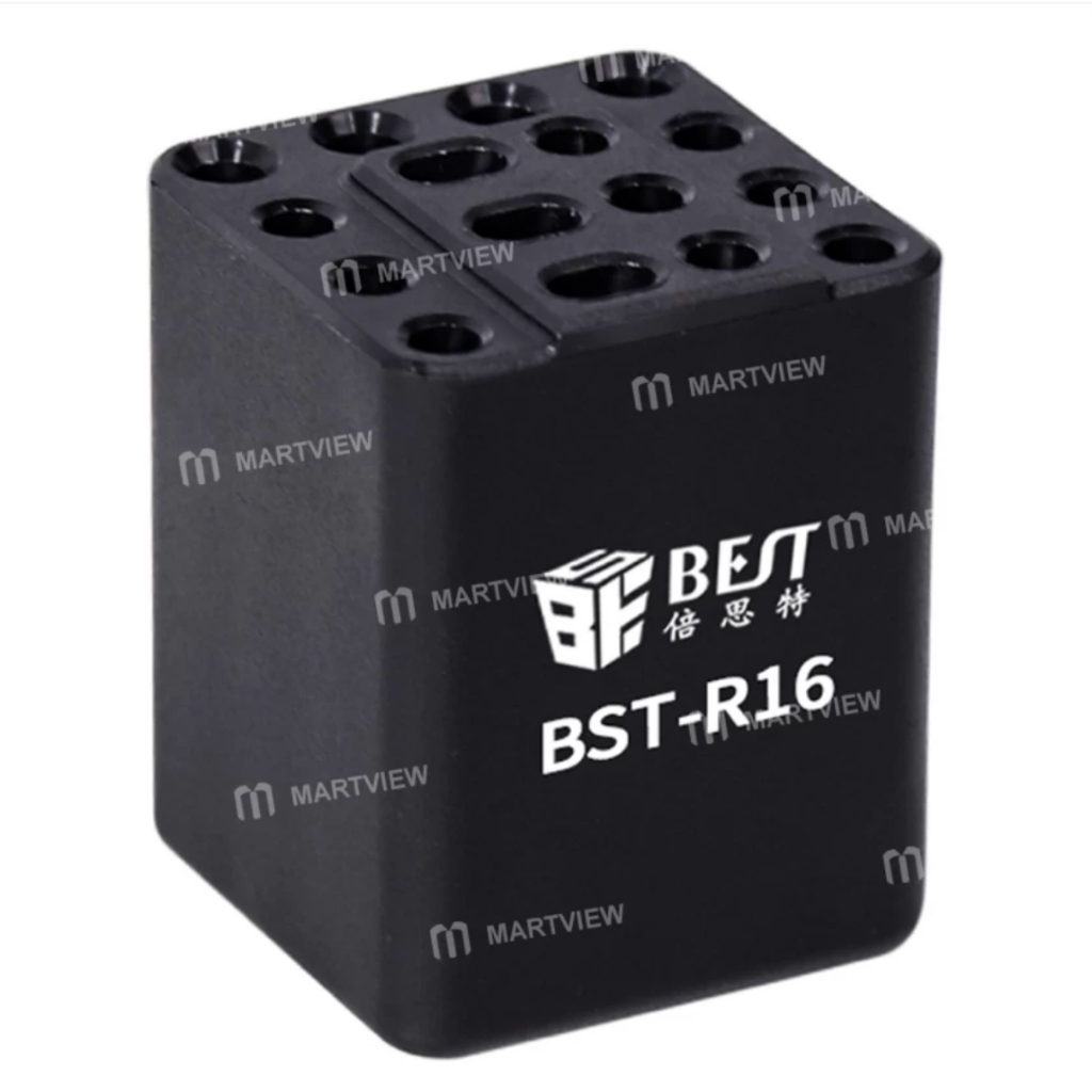 BST-R16 R16A R16B 16 หลุม Multi-function Classified กล่องเก็บสําหรับแกนความร้อน/ไขควง/แหนบ