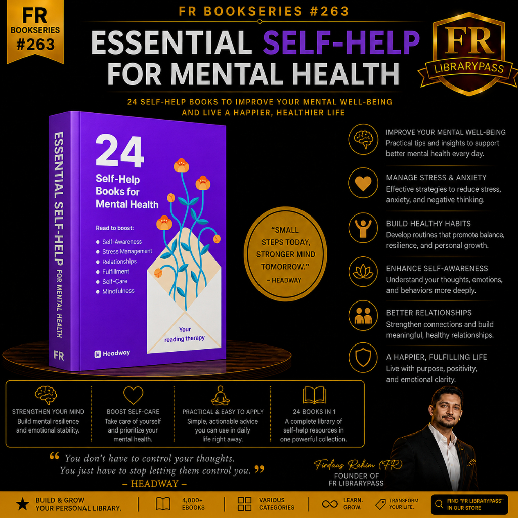 FR BookSeries 263 | หนังสือช่วยเหลือตัวเอง 24 เล่มเพื่อสุขภาพจิตโดยทางศีรษะ | PDF อังกฤษ | ดาวน์โหลด