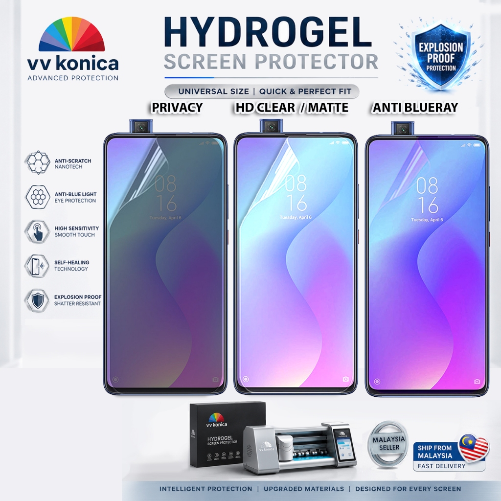 ตัวป้องกันหน้าจอไฮโดรเจลเหมาะสําหรับXiaomi Mi 9 Mi9 Pro Mi 9 SE Mi 9T Mi 9T Pro K20 K20 Pro