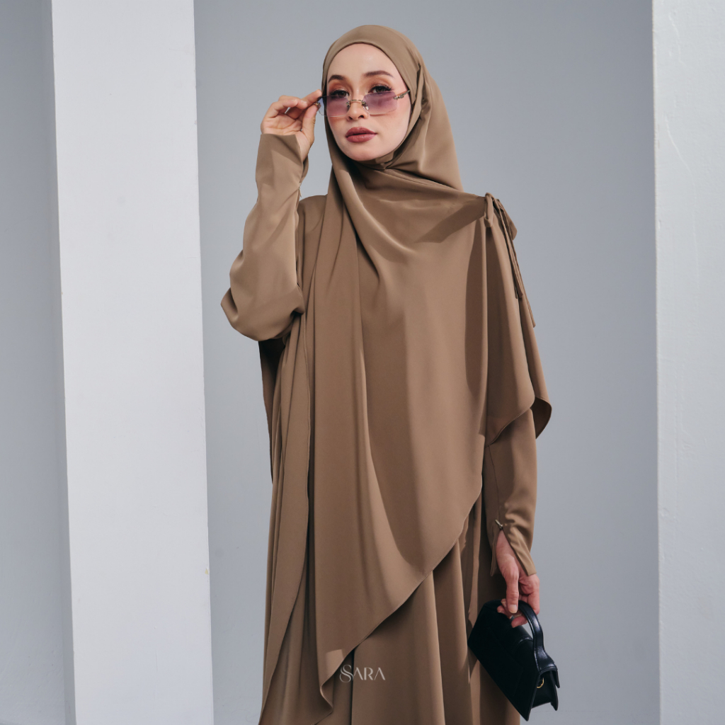 RANEA KHIMAR SET SARA OFFICIAL UMRAH HAJI
