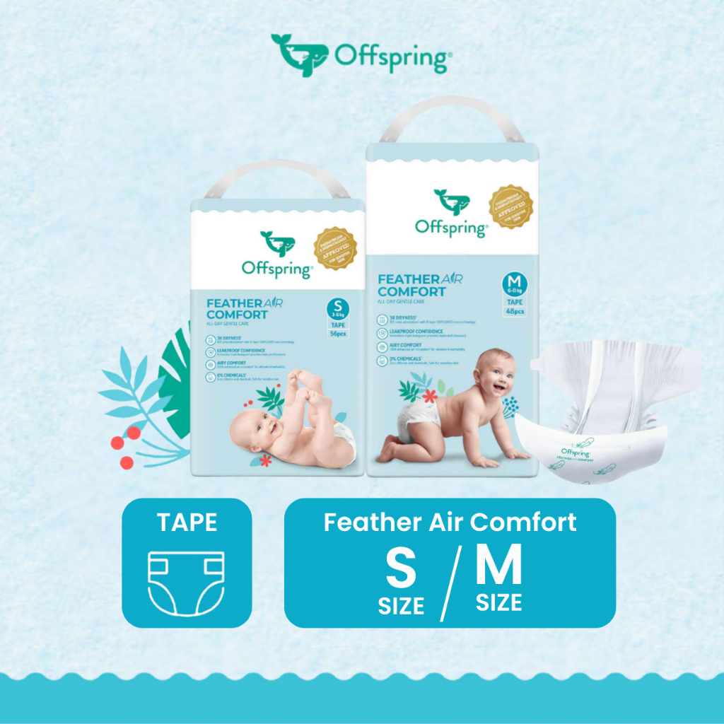 OFFSPRING Feather Air Comfort - เทป (S56s / M48s)