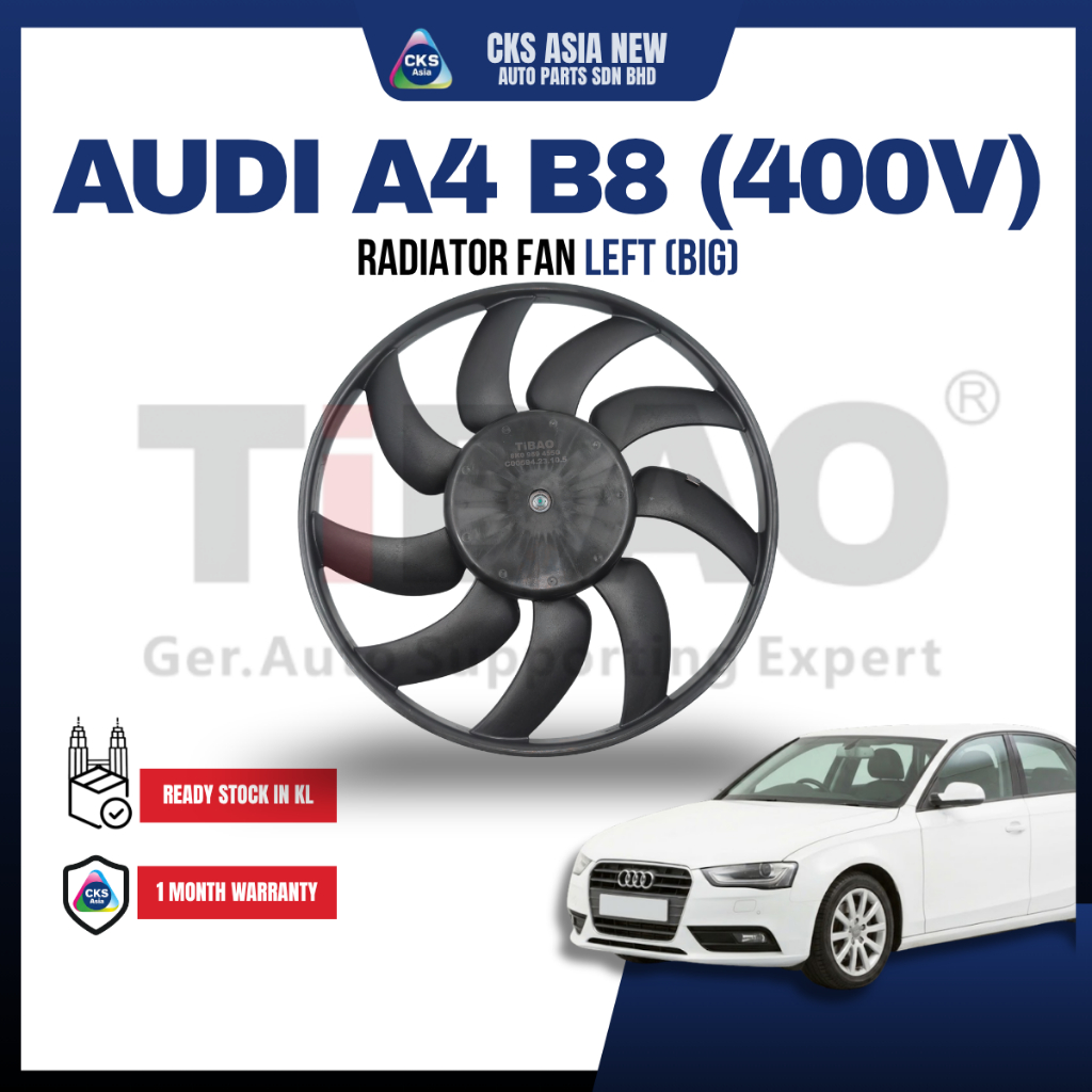 (TiBAO) AUDI A4 A5 B8 A6 C7 Q5FAN MOTOR 400V (BIG MODEL) ด้านซ้าย
