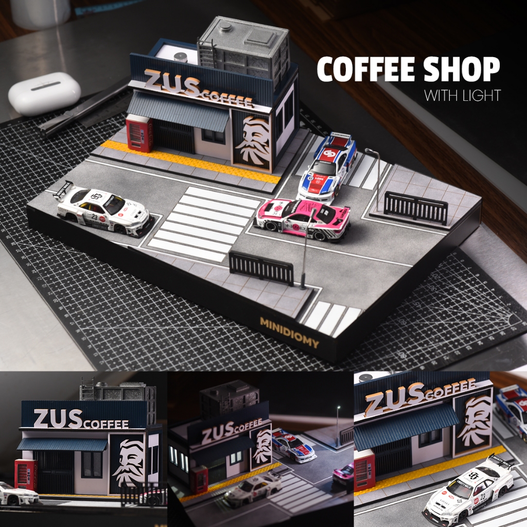 ร้านกาแฟ Diorama 1:64