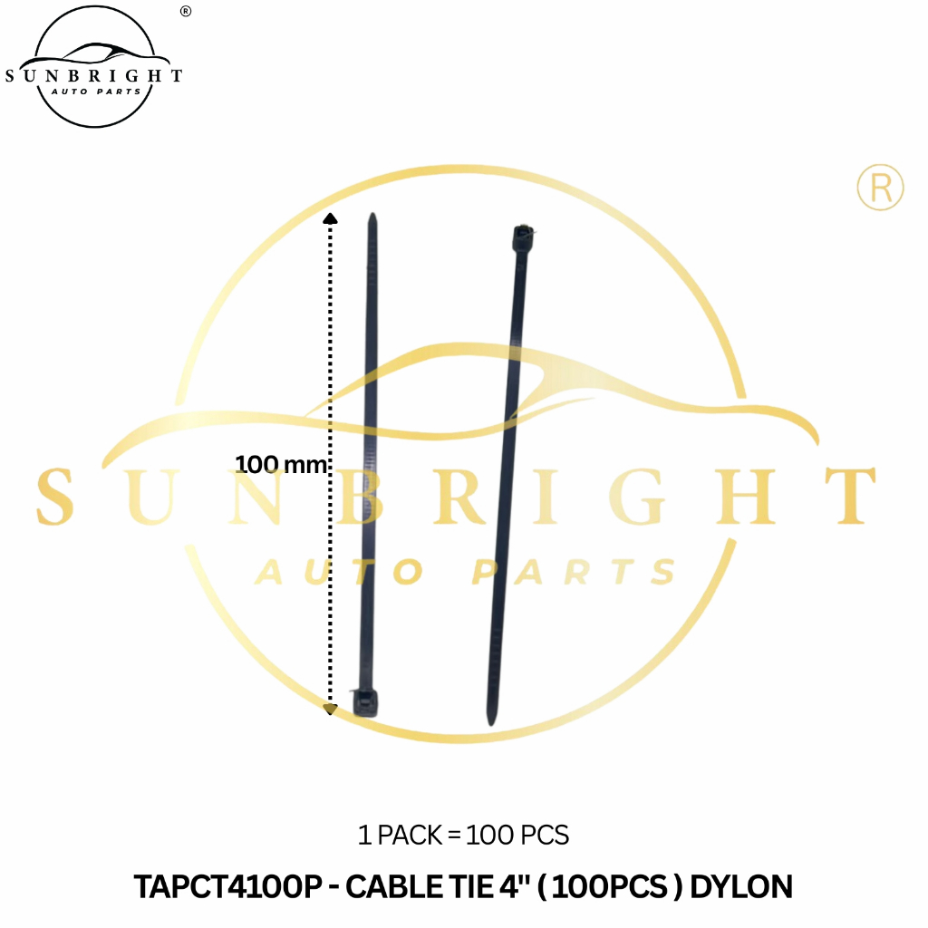 TAPCT4100P - CABLE TIE 4" ( 100PCS ) DYLON