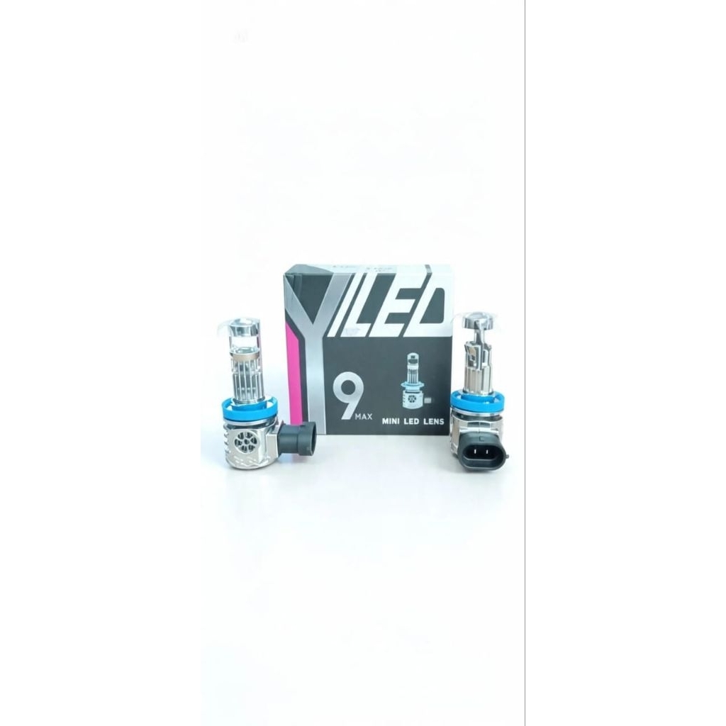 Y9Max Mini Led Lens H8/H9/H11 12v 55w Lowbeam/Foglamp/Sportlight