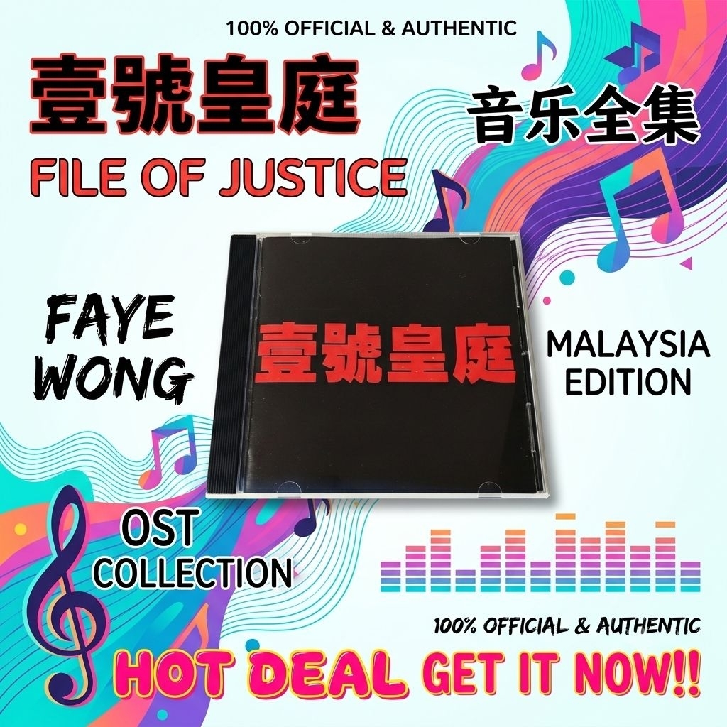 FAYE WONG (王皇/王 ) : FILE OF JUSTICE OST//一皇庭音乐全 NOV25 .!!️-