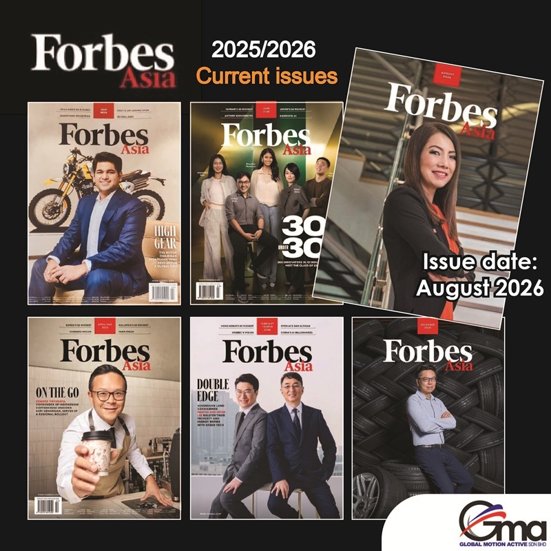 นิตยสาร Forbes Asia นิตยสารรายเดือน