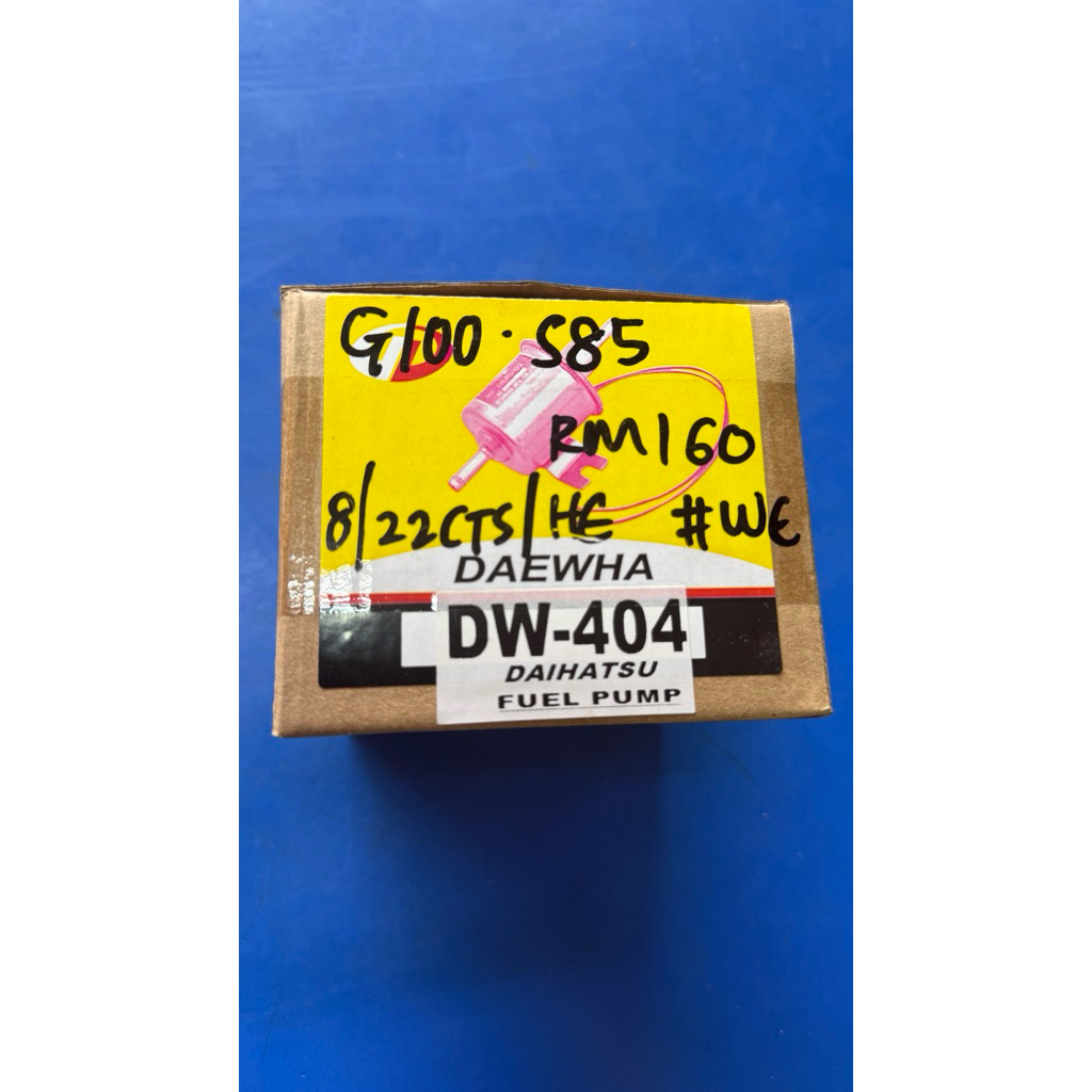 DAIHATSU G100=S85 FUEL PUMP