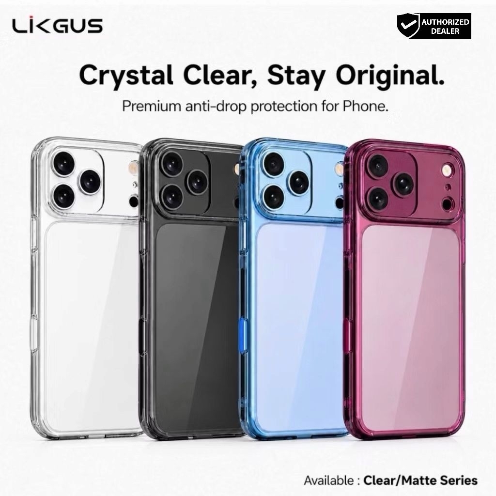 Likgus สําหรับ iPhone 18 Pro Max/17 Pro Max/17 Air/17e