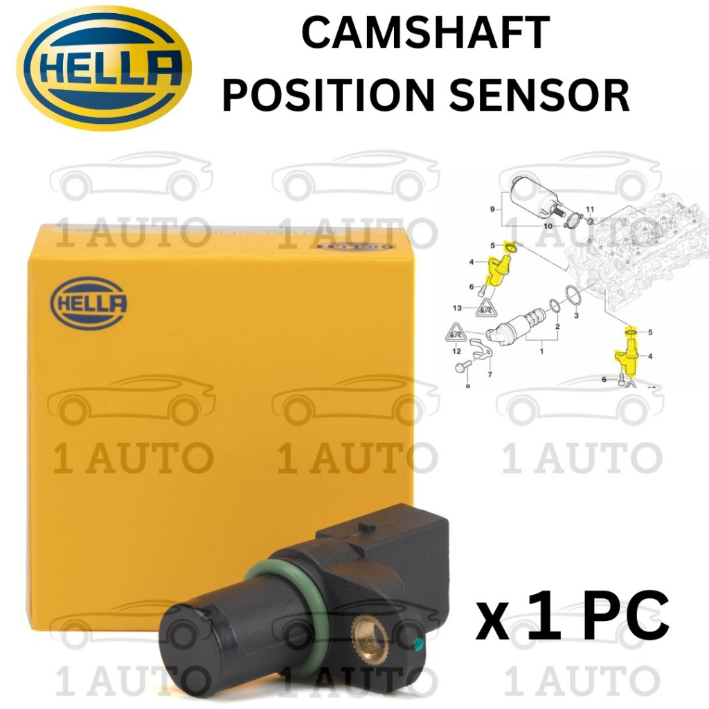 HELLA GERMANY CAMSHAFT POSITION SENSOR BMW E36 E46 E90 E39 E60 E63 E64 E38 E65 E66 E83 E53 Z3 E36 Z4