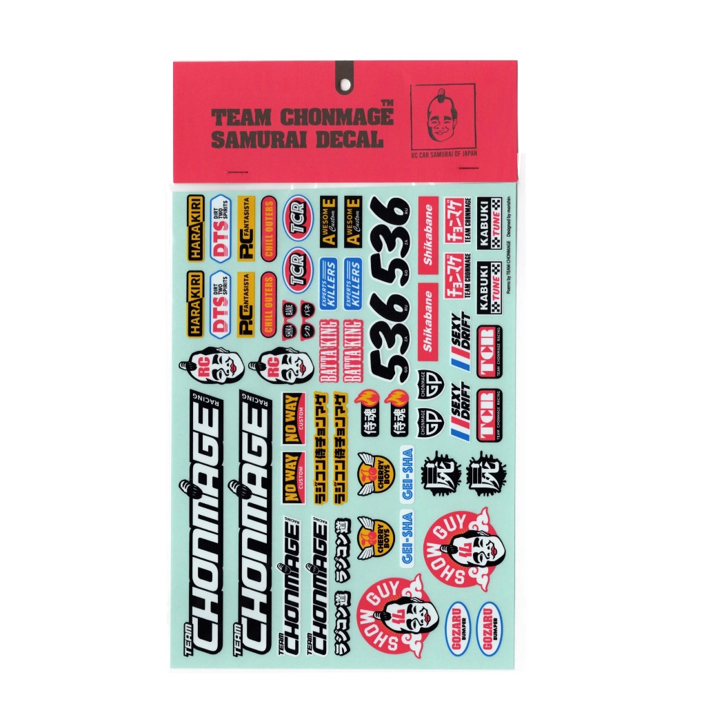 BLOCKHEAD MOTORS SAMURAI DECAL