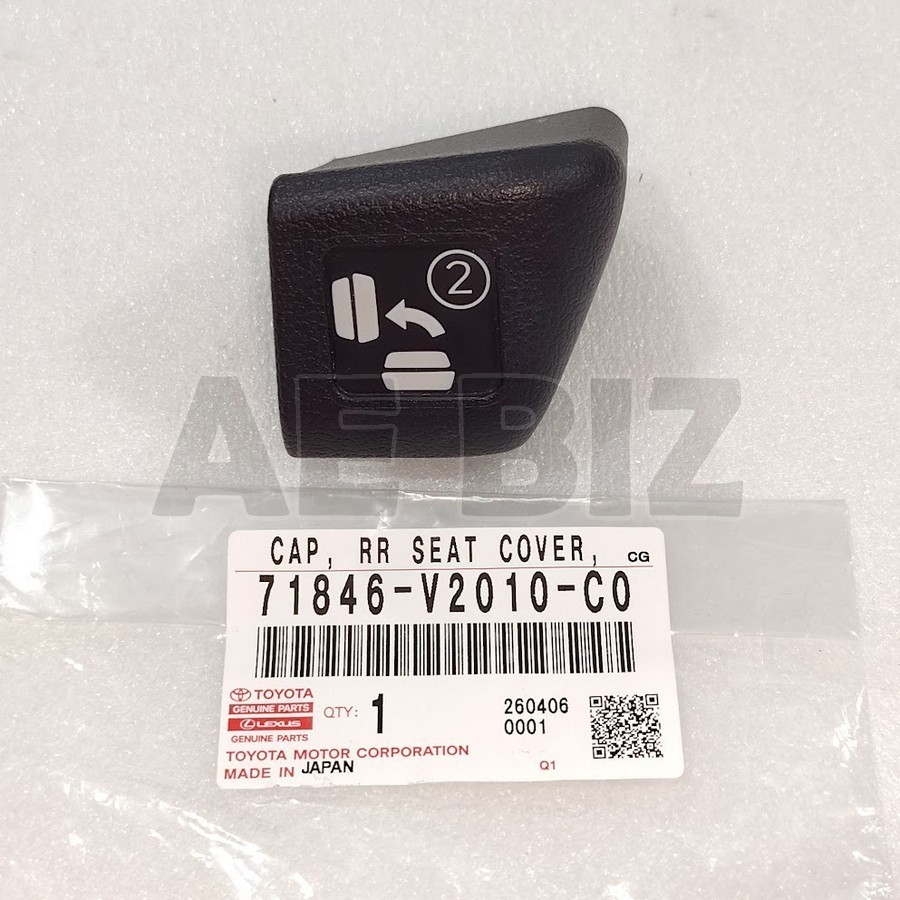 TOYOTA ALPHARD VELLFIRE 2024 AAHH40 AGH40 TAHA40 ฝาครอบที่นั่งด้านหลังด้านข้าง 71846-V2010-C0