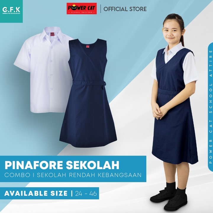 PINAFORE SET สําหรับ LOW SCHOOL POWER CAT