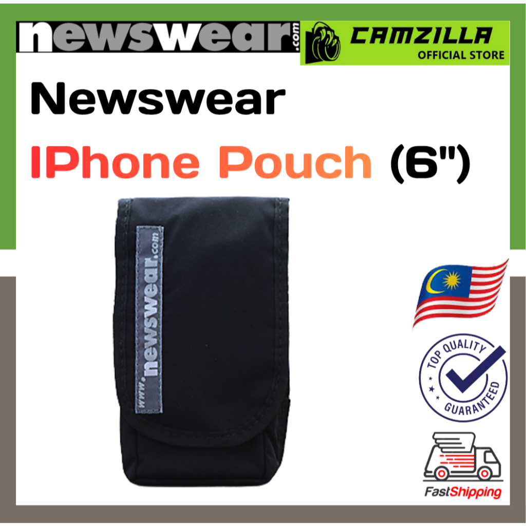 Newswear IPhone Pouch (6") สําหรับ 17, 16, 16e, 15, 14